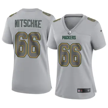 Nike Ray Nitschke Women's Game Green Bay Packers Gray Atmosphere Fashion Jersey