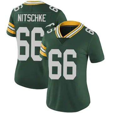 Nike Ray Nitschke Women's Limited Green Bay Packers Green Team Color Vapor Untouchable Jersey