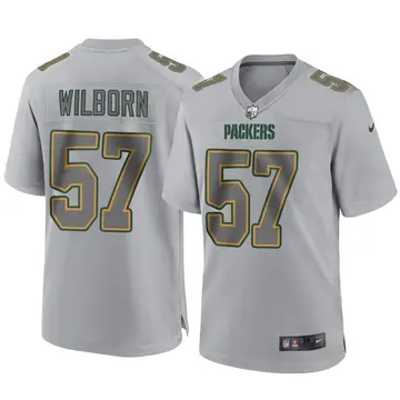 Nike Ray Wilborn Youth Game Green Bay Packers Gray Atmosphere Fashion Jersey