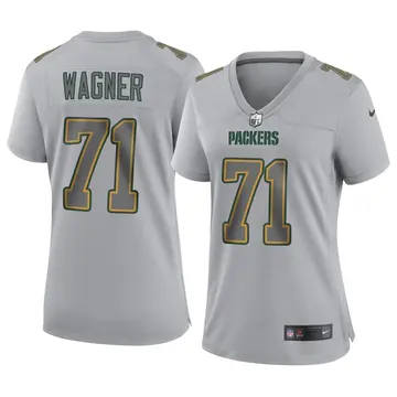 Nike Rick Wagner Women's Game Green Bay Packers Gray Atmosphere Fashion Jersey