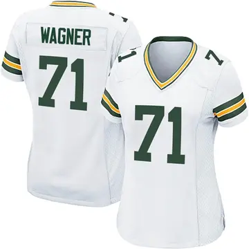 Nike Rick Wagner Women's Game Green Bay Packers White Jersey