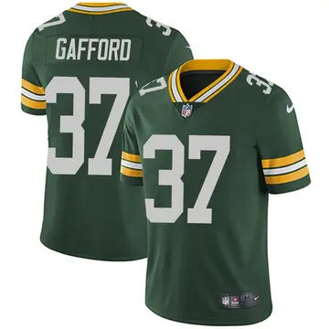 Nike Rico Gafford Men's Limited Green Bay Packers Green Team Color Vapor Untouchable Jersey