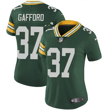 Nike Rico Gafford Women's Limited Green Bay Packers Green Team Color Vapor Untouchable Jersey