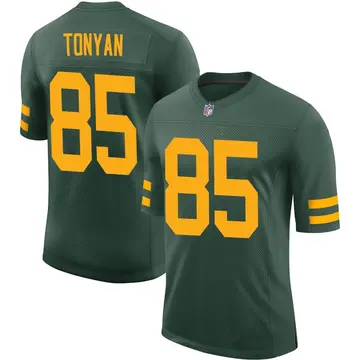 Nike Robert Tonyan Men's Limited Green Bay Packers Green Alternate Vapor Jersey