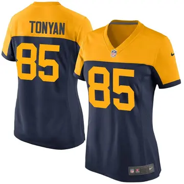 Nike Robert Tonyan Women's Game Green Bay Packers Navy Alternate Jersey