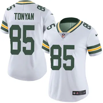 Nike Robert Tonyan Women's Limited Green Bay Packers White Vapor Untouchable Jersey