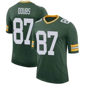Nike Romeo Doubs Men's Limited Green Bay Packers Green Classic Jersey