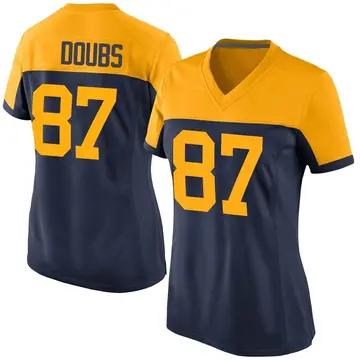Nike Romeo Doubs Women's Game Green Bay Packers Navy Alternate Jersey