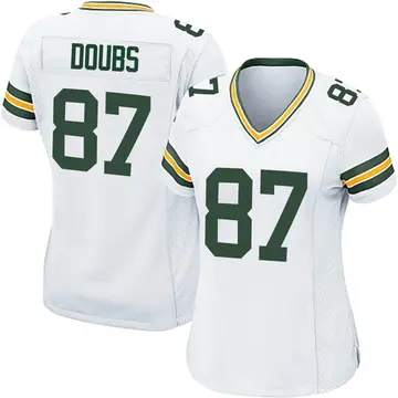 Nike Romeo Doubs Women's Game Green Bay Packers White Jersey