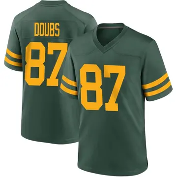 Nike Romeo Doubs Youth Game Green Bay Packers Green Alternate Jersey