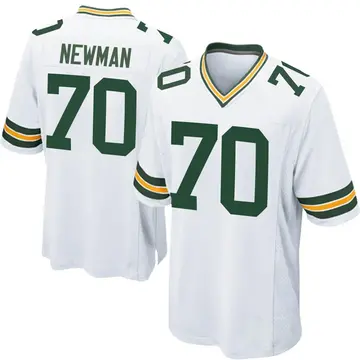 Nike Royce Newman Men's Game Green Bay Packers White Jersey
