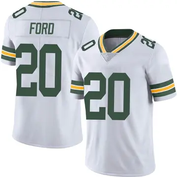 Nike Rudy Ford Men's Limited Green Bay Packers White Vapor Untouchable Jersey