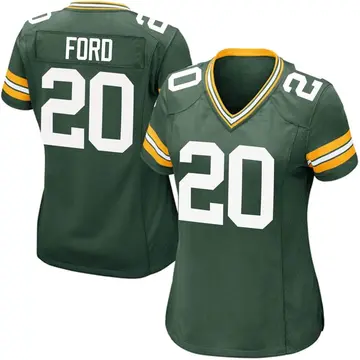Nike Rudy Ford Women's Game Green Bay Packers Green Team Color Jersey