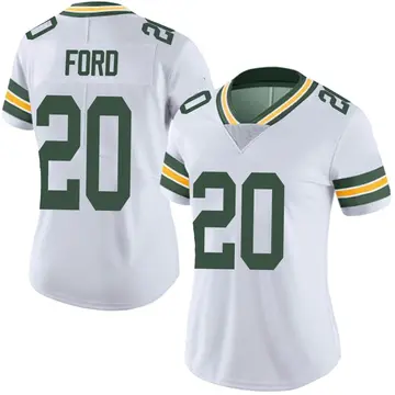 Nike Rudy Ford Women's Limited Green Bay Packers White Vapor Untouchable Jersey