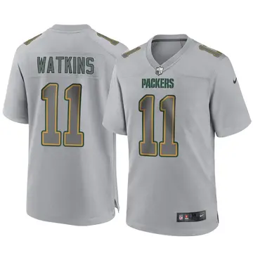 Nike Sammy Watkins Youth Game Green Bay Packers Gray Atmosphere Fashion Jersey