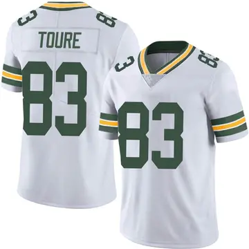 Nike Samori Toure Youth Limited Green Bay Packers White Vapor Untouchable Jersey