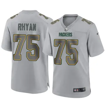 Nike Sean Rhyan Men's Game Green Bay Packers Gray Atmosphere Fashion Jersey