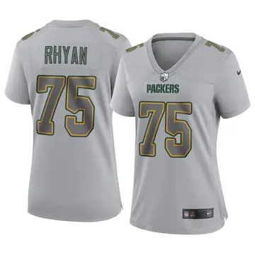 Nike Sean Rhyan Women's Game Green Bay Packers Gray Atmosphere Fashion Jersey