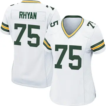 Nike Sean Rhyan Women's Game Green Bay Packers White Jersey