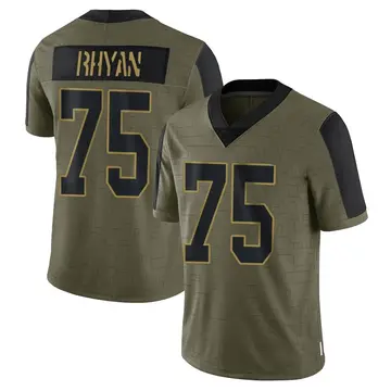 Nike Sean Rhyan Youth Limited Green Bay Packers Olive 2021 Salute To Service Jersey