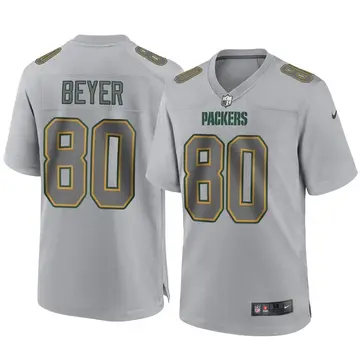 Nike Shaun Beyer Youth Game Green Bay Packers Gray Atmosphere Fashion Jersey