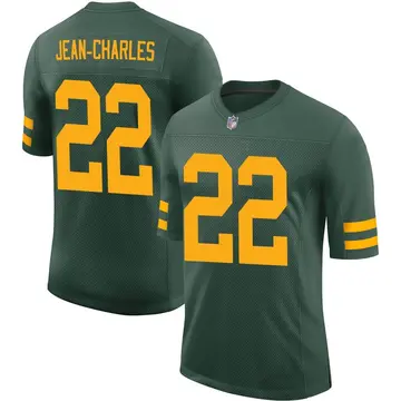 Nike Shemar Jean-Charles Men's Limited Green Bay Packers Green Alternate Vapor Jersey