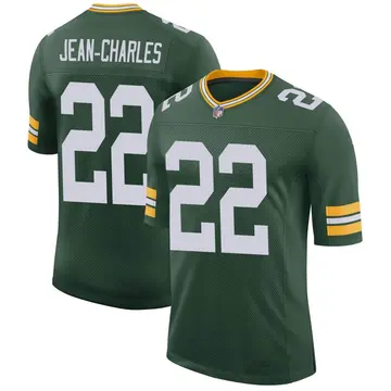 Nike Shemar Jean-Charles Men's Limited Green Bay Packers Green Classic Jersey