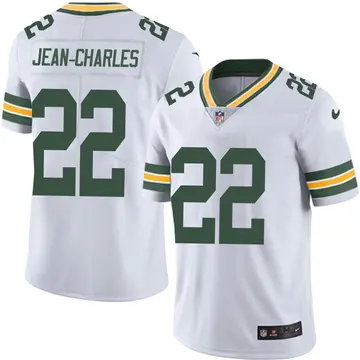 Nike Shemar Jean-Charles Men's Limited Green Bay Packers White Vapor Untouchable Jersey