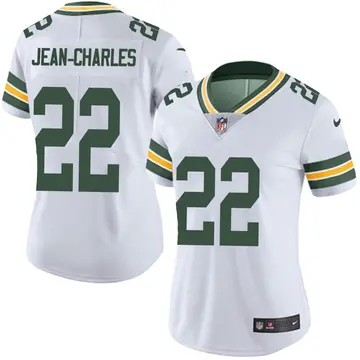 Nike Shemar Jean-Charles Women's Limited Green Bay Packers White Vapor Untouchable Jersey