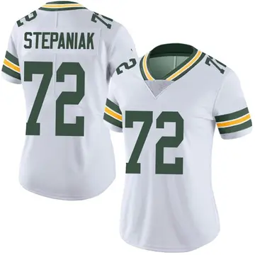 Nike Simon Stepaniak Women's Limited Green Bay Packers White Vapor Untouchable Jersey