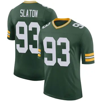 Nike T.J. Slaton Youth Limited Green Bay Packers Green Classic Jersey
