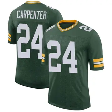 Nike Tariq Carpenter Men's Limited Green Bay Packers Green Classic Jersey