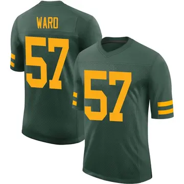 Nike Tim Ward Youth Limited Green Bay Packers Green Alternate Vapor Jersey