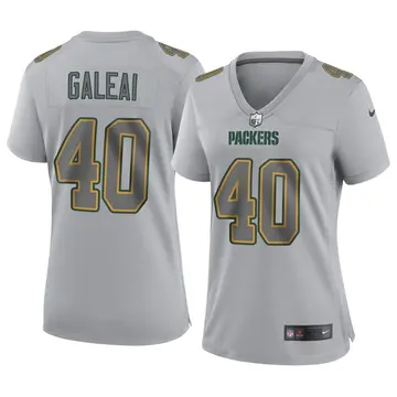 Nike Tipa Galeai Women's Game Green Bay Packers Gray Atmosphere Fashion Jersey