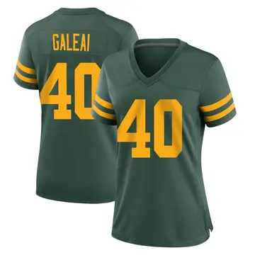 Nike Tipa Galeai Women's Game Green Bay Packers Green Alternate Jersey