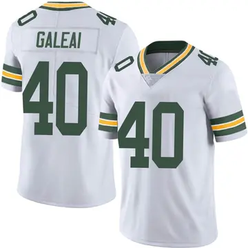 Nike Tipa Galeai Youth Limited Green Bay Packers White Vapor Untouchable Jersey
