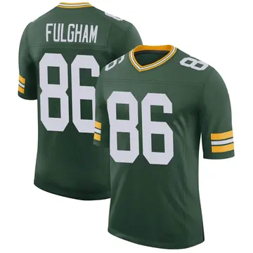 Nike Travis Fulgham Men's Limited Green Bay Packers Green Classic Jersey