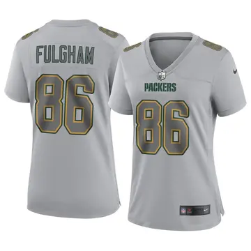 Nike Travis Fulgham Women's Game Green Bay Packers Gray Atmosphere Fashion Jersey