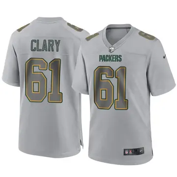 Nike Ty Clary Youth Game Green Bay Packers Gray Atmosphere Fashion Jersey