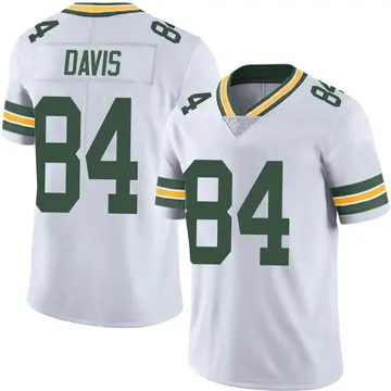 Nike Tyler Davis Men's Limited Green Bay Packers White Vapor Untouchable Jersey
