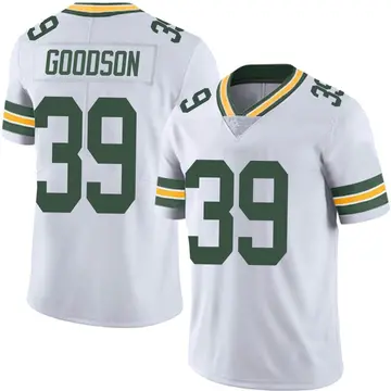 Nike Tyler Goodson Men's Limited Green Bay Packers White Vapor Untouchable Jersey