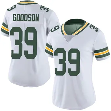 Nike Tyler Goodson Women's Limited Green Bay Packers White Vapor Untouchable Jersey