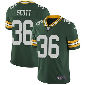 Nike Vernon Scott Youth Limited Green Bay Packers Green Team Color Vapor Untouchable Jersey