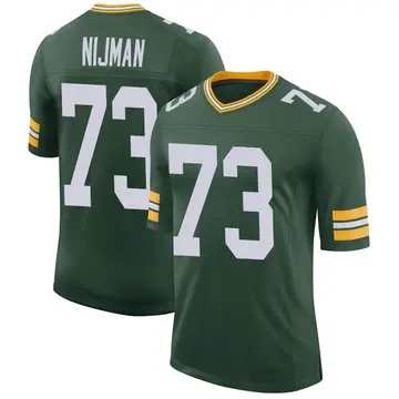 Nike Yosh Nijman Men's Limited Green Bay Packers Green Classic Jersey