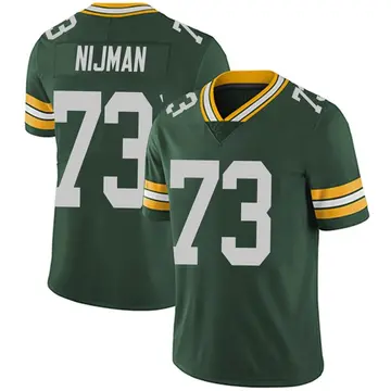 Nike Yosh Nijman Men's Limited Green Bay Packers Green Team Color Vapor Untouchable Jersey
