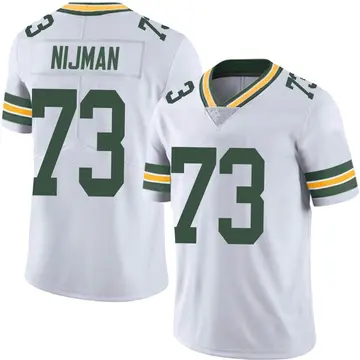 Nike Yosh Nijman Men's Limited Green Bay Packers White Vapor Untouchable Jersey