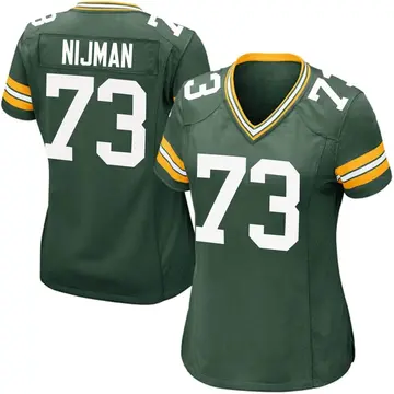 Nike Yosh Nijman Women's Game Green Bay Packers Green Team Color Jersey