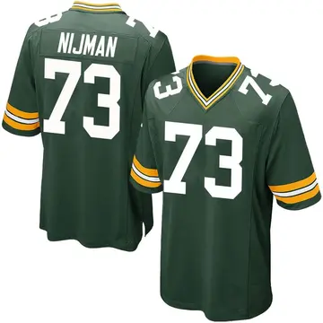 Nike Yosh Nijman Youth Game Green Bay Packers Green Team Color Jersey